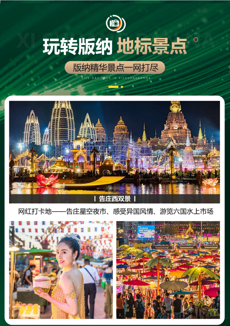 【特惠版纳-】直飞西双版纳5日纯玩--2980元_07